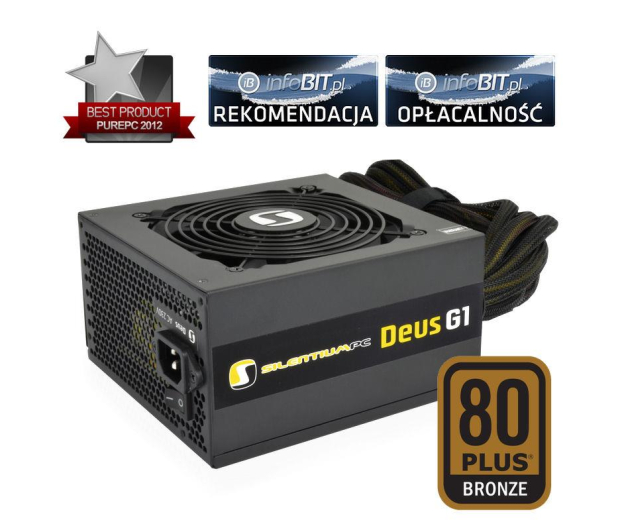 SilentiumPC 500W Deus G1 80Plus Bronze - 149635 - zdjęcie 2